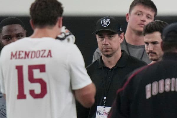 Raiders' Spytek says teams have inquired about No. 1 draft pick